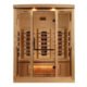 Golden Designs Full Spectrum Infrared Sauna with Himalayan Salt Bar | GDI-8030-03 | 3 Persons