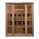 Golden Designs Full Spectrum Infrared Sauna with Himalayan Salt Bar | GDI-8260-01 | 6 Persons