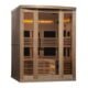 Golden Designs Full Spectrum Infrared Sauna with Himalayan Salt Bar | GDI-8260-01 | 6 Persons