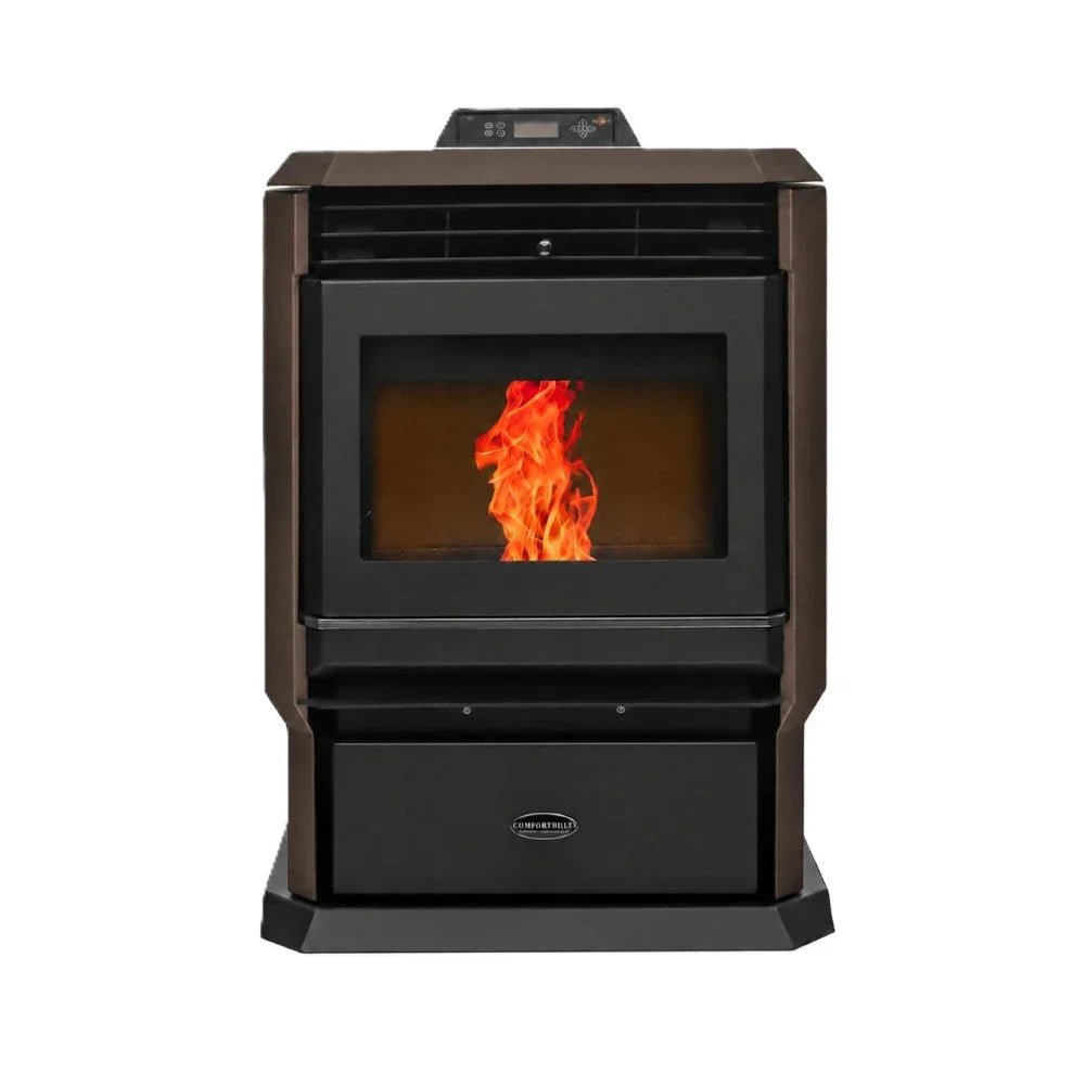 HP61-Brown-Product-Image.jpg ComfortBilt HP61 Pellet Stove Dark Brown