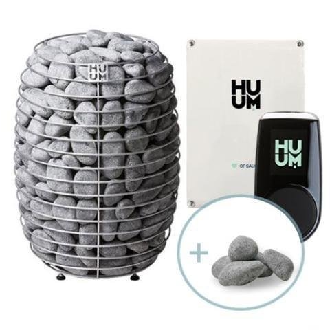 HUUM_HIVE_Mini_Sauna_Heater_Package.jpg HUUM HIVE 18STUX Pkg, 18.0kW Sauna Heater Package