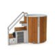 Icetubs IceBarrel XL Immersion Tub, Thermowood & Fiberglass Cold Plunge