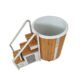 Icetubs IceBarrel XL Immersion Tub, Thermowood & Fiberglass Cold Plunge