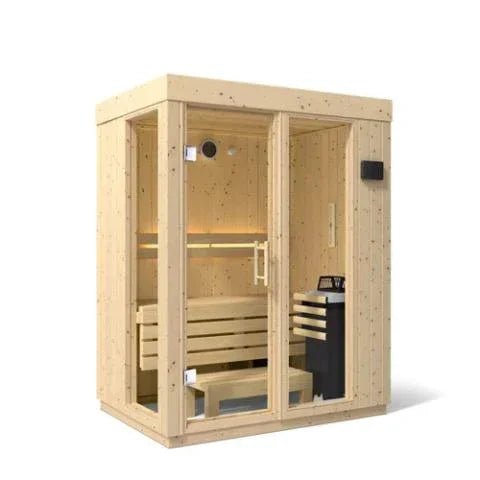 Kohler C1 - Indoor Sauna Kit Scandinavian Spruce, Up to 5 Persons