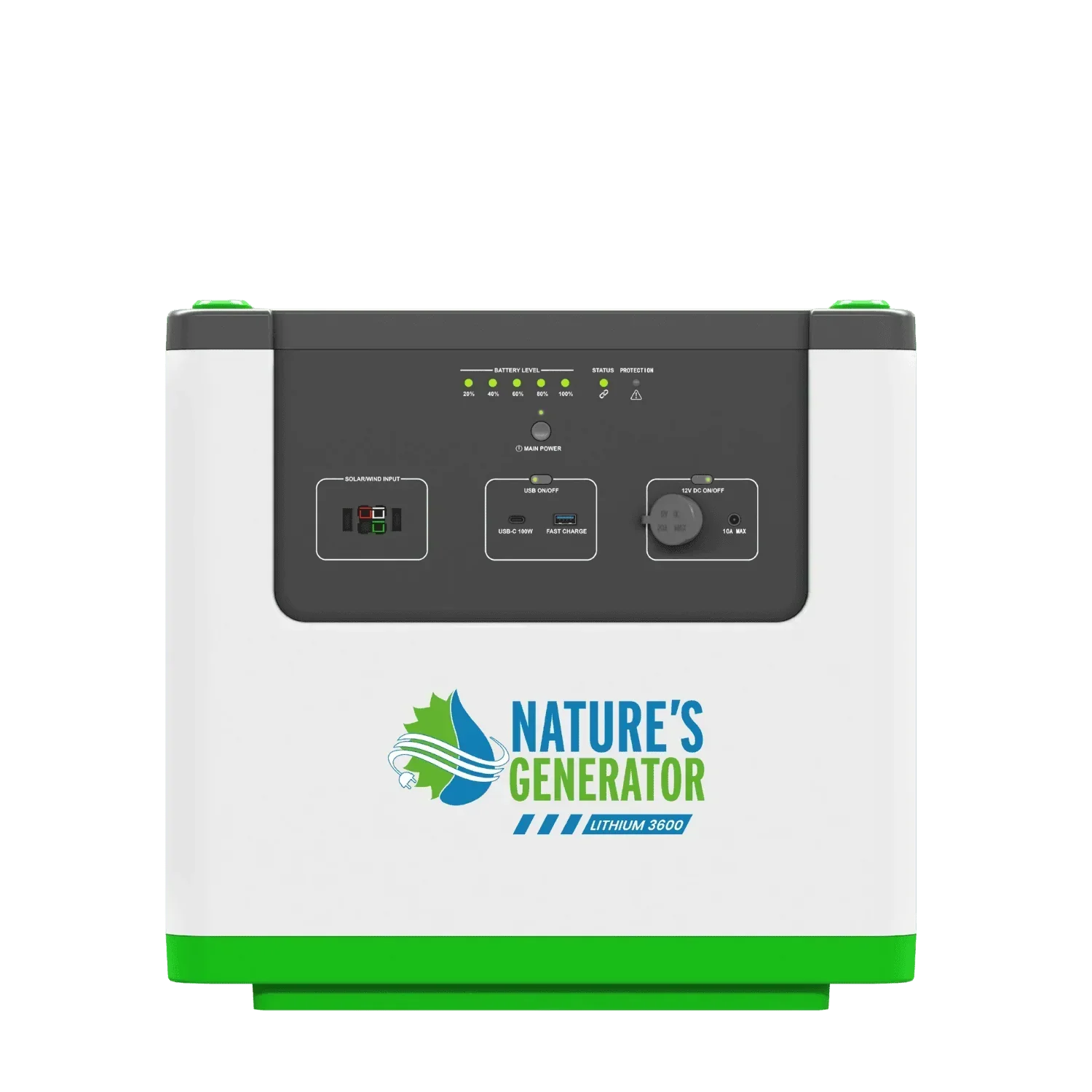 Lithium3600PODsolofront.png Nature's Generator Lithium 3600 Power Pod