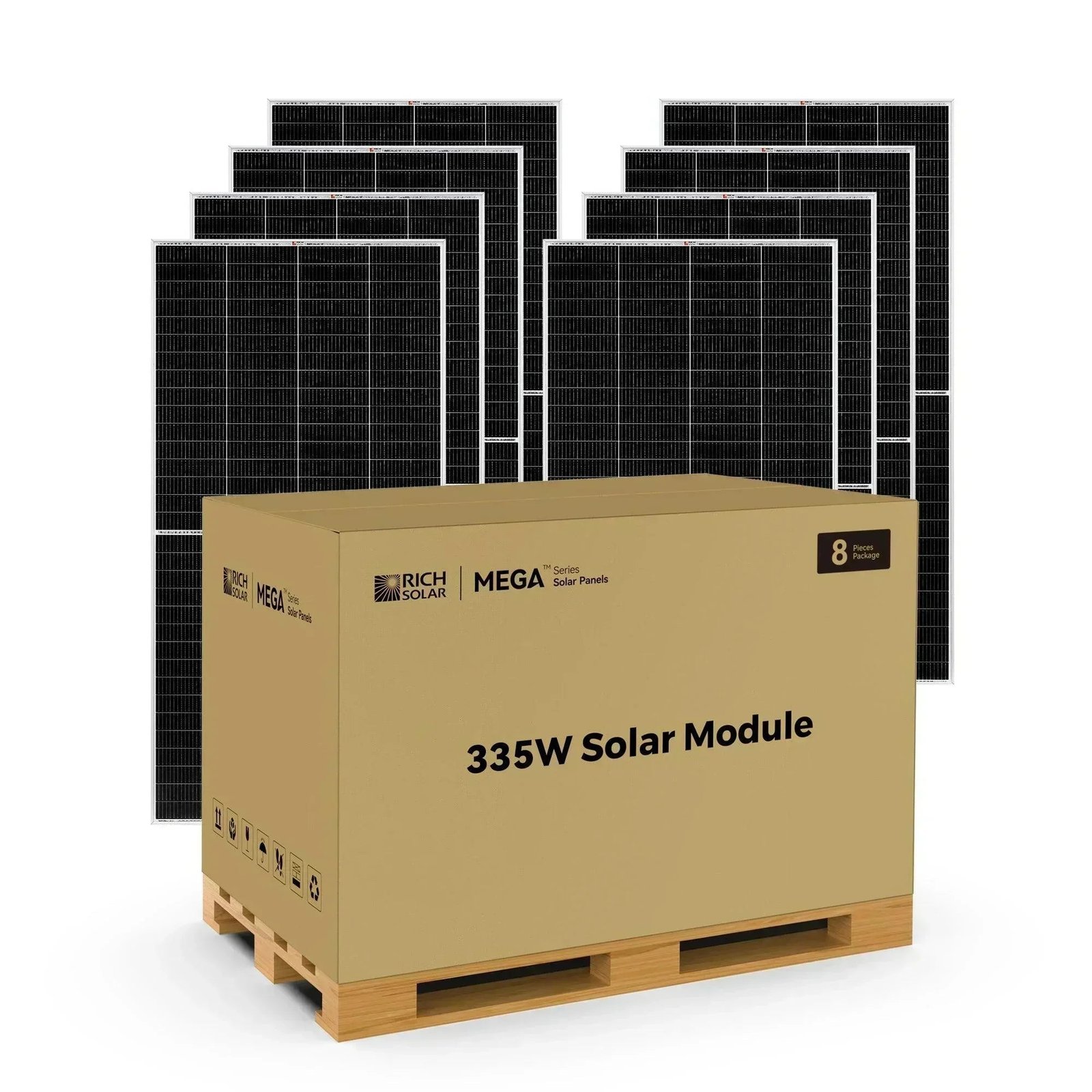 MEGA_335_Solar_Panel_-_20240717_2.jpg Rich Solar MEGA 335 Watt Solar Panel | Premium Grid-tie or Off-grid Solar Panel for Residential, Commercial, Agriculture