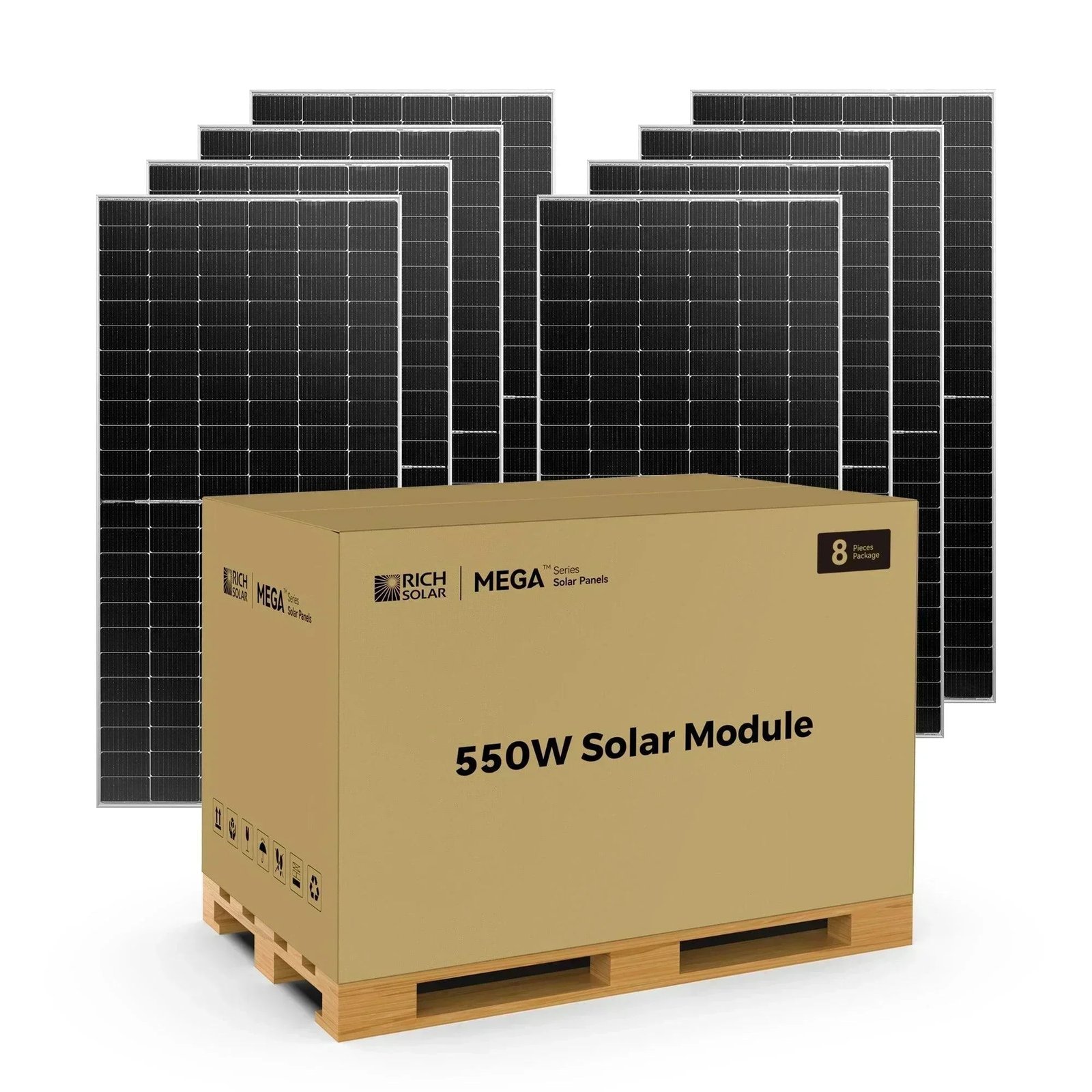 MEGA_550_Watt_24_Volt_Monocrystalline_Solar_Panel_8.jpg Rich Solar MEGA 550 Watt Solar Panel | Premium Grid-tie or Off-grid Solar Panel for Residential, Commercial, Agriculture