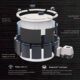 MSpa Denver – Frame Series Inflatable Hot Tub | 6 Person