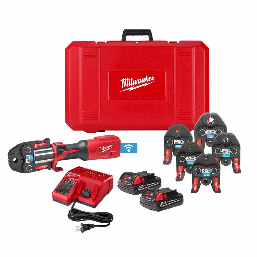 Milwaukee-2922-22_01.webp Milwaukee 2922-22 M18™ FORCE LOGIC™ Press Tool w/ ONE-KEY™ w/ 1/2"-2" CTS Jaws