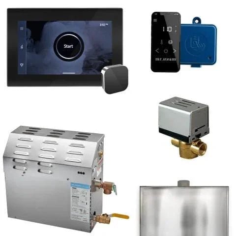 Mr.Steam-07C1ANAA000.jpg Mr. Steam 7.5kW Steam Shower Generator Package 240V 1Phase, with iSteamX Control