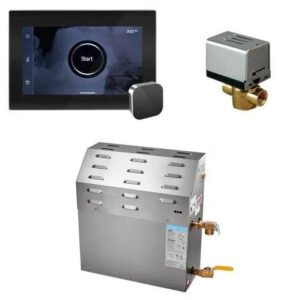 Mr. Steam Super 12kW Steam Shower Generator Package 240V 1Phase, with iSteamX Control