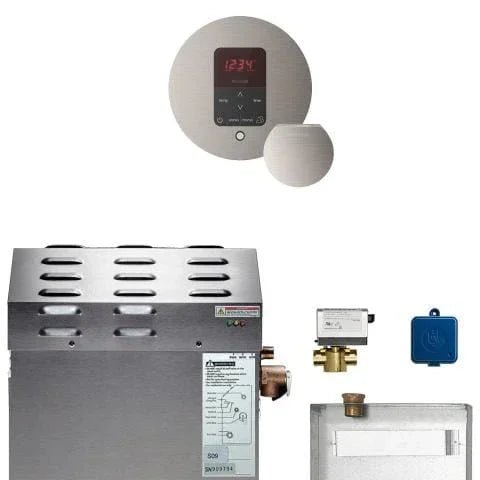 MrSteam-MS-Butler-7.5kW-Steam-Shower-Generator-Package-Round-Brushed-Nickel-Image.jpg Mr.Steam Butler 7.5kW Steam Shower Generator Package with iTempoPlus Control in Round, Brushed Nickel