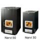 Narvi 30/50 Wood-Burning Sauna Stove, Up to 50kW