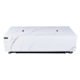 Carrara Outdoor Bianco White Fire Pit Table - Select Fuel Type