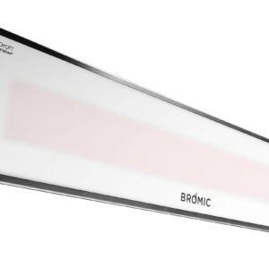 Bromic Heaters Platinum Smart-Heat 4500 Watt Radiant Infrared Outdoor Electric Heater | White | 208V