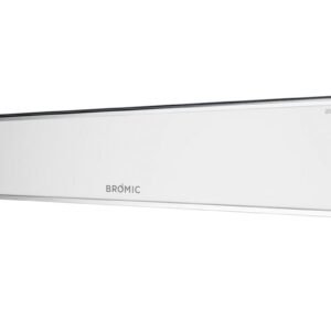 Bromic Heaters Platinum Smart-Heat 3400 Watt Radiant Infrared Outdoor Electric Heater | White | 208V