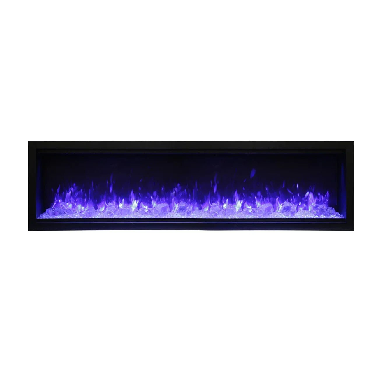 Amantii Symmetry SYM-34-XT Built in Smart Extra Tall Outdoor Electric Fireplace