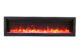 Amantii Symmetry Bespoke 34'' Wall Mount / Recessed Linear Indoor/Outdoor Electric Fireplace
