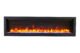 Amantii Symmetry Bespoke 34'' Wall Mount / Recessed Linear Indoor/Outdoor Electric Fireplace