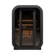 SaunaLife Model CL3G Cube-Series Outdoor Home Sauna Kit | 2 Persons