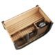 SaunaLife Model CL4G Cube-Series Outdoor Sauna | 3 Persons