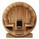 SaunaLife Model E6 Barrel Sauna | 3 Persons