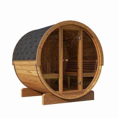 SaunaLife_Model_E8G_6_persons_Glass_Front_Sauna_Barrel.jpg SaunaLife Model E8G Sauna Barrel Glass Front | 6 Persons