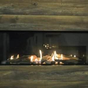 Sierra Flame by Amantii Vienna 40" Direct Vent Linear Style Propane Gas Fireplace