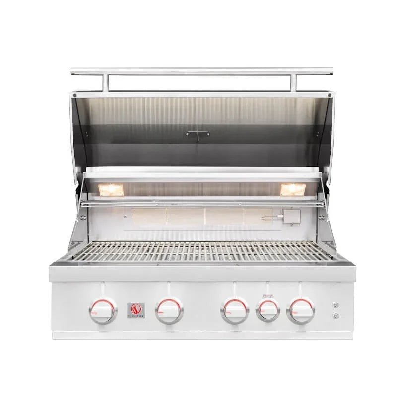 Summerset Sizzler Pro 32 Inch 4 Burner Built-In Gas Grill w. Infrared Burner