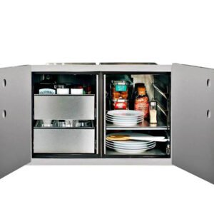 Summerset 36 Inch Two Drawer Dry Storage Combo - DP-36DC