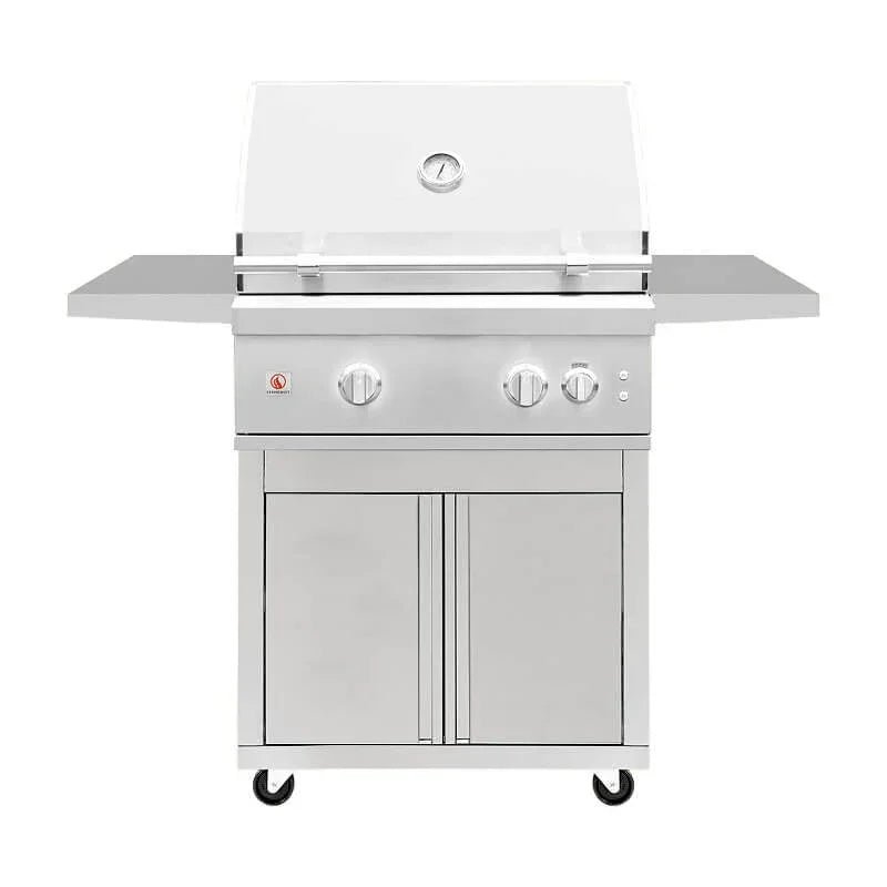 Summerset-Quest-30-Inch-Freestanding-Gas-Grill.jpg Summerset Quest Series 30-Inch 2 Burner Freestanding Gas Grill - Image 1
