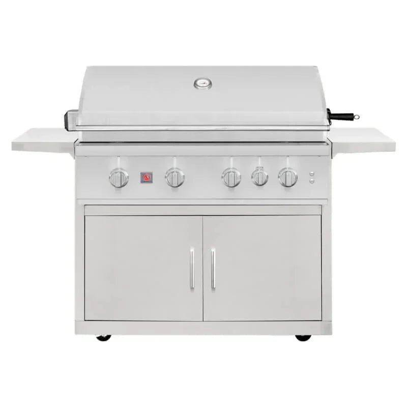 Summerset-TRL-40-Inch-Grill-w-Standard-Cart-1.jpg Summerset TRL Pro 40 Inch 4 Burner Freestanding Gas Grill With Standard Cart - Image 1