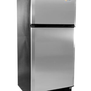 SunStar 16CU Solar/DC Refrigerator - Stainless Steel ST-16RF-SS