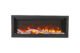 Amantii Symmetry Bespoke 34'' Wall Mount / Recessed Linear Indoor/Outdoor Electric Fireplace