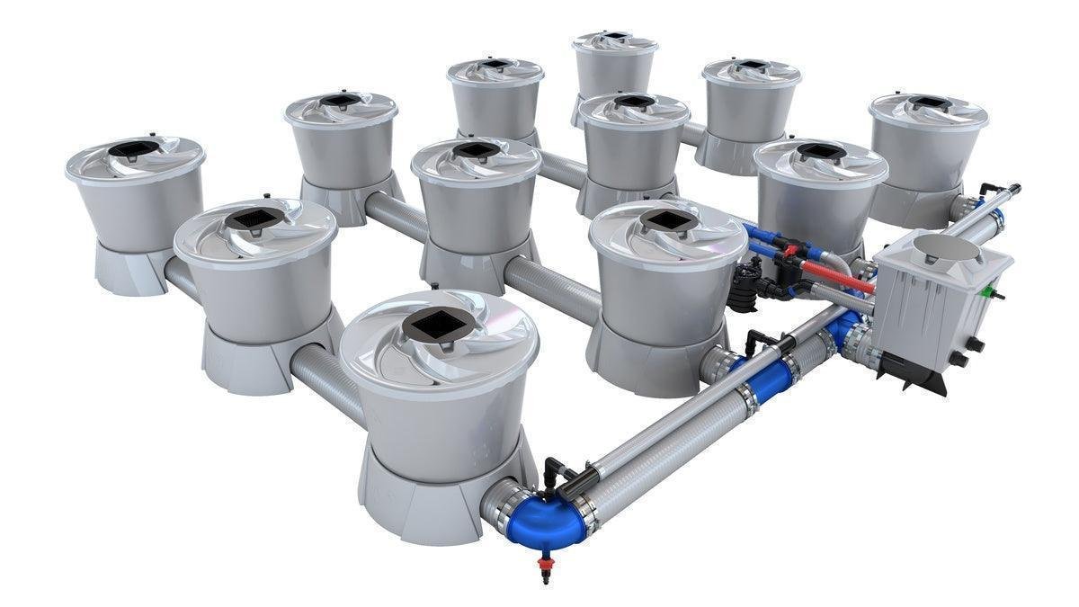 V-SYSTEM_12_POT_1.jpg Alien Hydroponics - V-SYSTEM 12 Pot 4 Row Kit