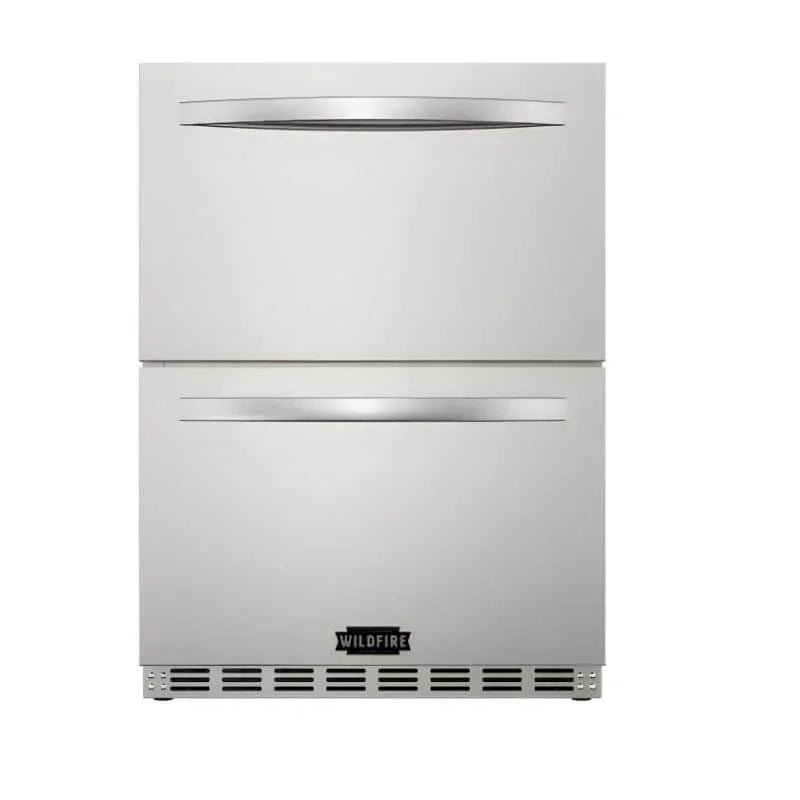 Wildfire-24-Inch-5.3-Cu-Ft-Double-Drawer-Outdoor-Refrigerator.jpg Wildfire 24 Inch 5.3 Cu. Ft. Double Drawer Outdoor Refrigerator - WFRDD-24