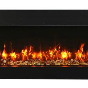 Amantii 72" True View Slim Smart Electric Fireplace 72-TRV-SLIM-LUMINA