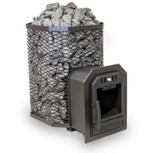 Cozy Heat Thru-Wall 18kW Wood Burning Sauna Stove