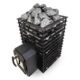 Cozy Heat Quattro Thru-Wall 12kW Wood Burning Sauna Stove