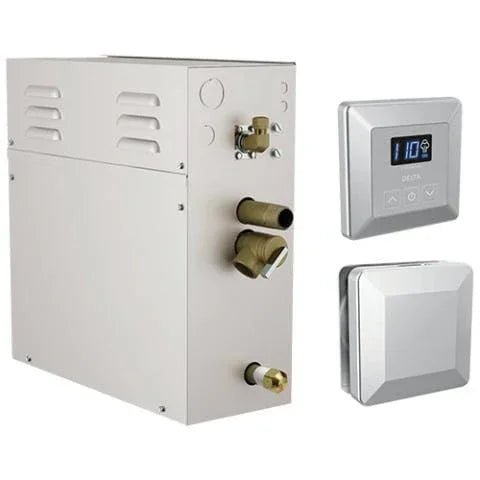 delta-simplesteam-5P-EST10-PR.jpg Delta SimpleSteam 10kW Steam Shower Kit