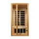 Golden Designs Ultra Low EMF 1-Person Dynamic "Gracia" Infrared Sauna with Hemlock Wood | Model: DYN-6119-01 Elite