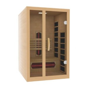 Golden Designs "Gracia" Full Spectrum Infrared Sauna 1-Person w/ Hemlock DYN-6119-03-FS