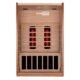 Golden Designs Near Zero EMF 2-Person Dynamic Full Spectrum "Cardoba" FAR Infrared Sauna with Hemlock Wood | Model: DYN-6203-02 FS