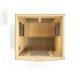 Golden Design Low EMF 2-Person Dynamic "San Marino" FAR Infrared Sauna with Hemlock Wood | Model: DYN-6206-01