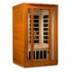Golden Design Low EMF 2-Person Dynamic "San Marino" FAR Infrared Sauna with Hemlock Wood | Model: DYN-6206-01