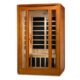 Golden Design Low EMF 2-Person Dynamic "San Marino" FAR Infrared Sauna with Hemlock Wood | Model: DYN-6206-01