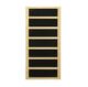 Golden Designs Low EMF 2-Person Dynamic "Venice" Infrared Sauna with Hemlock Wood | Model: DYN-6210-01