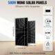 ECO-WORTHY 590W Bifacial N-Type Solar Panels