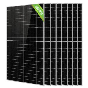 ECO-WORTHY 590W Bifacial N-Type Solar Panels