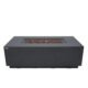 Elementi Andes Fire Table With Propane Tank Holder